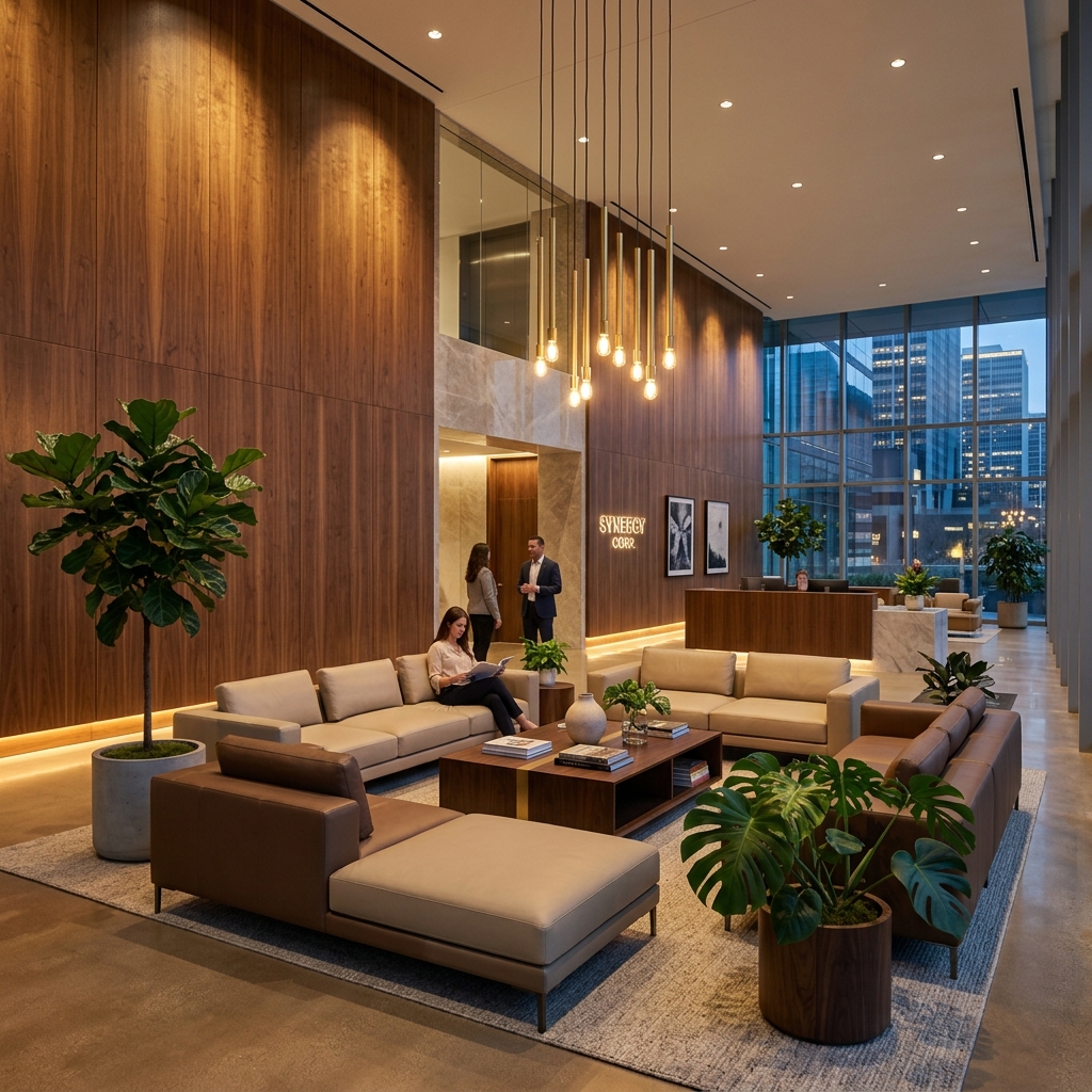 LookAt Offers Headquarters Reception Lounge