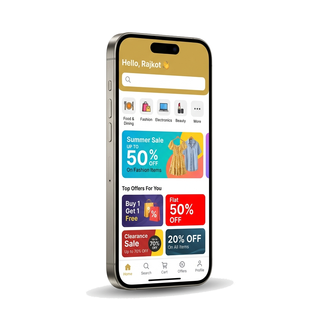 LookAt Offers Mobile App UI